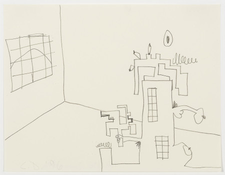 Untitled (7/25/96), Pencil on paper