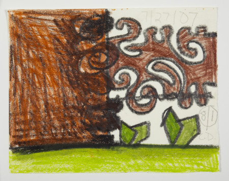 Untitled (7/27/07), Colored pencil and pencil on paper