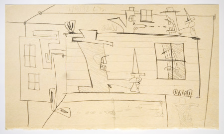 Untitled (7/9/98), Graphite on paper