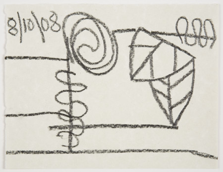 Untitled (8/10/08), Pencil on paper