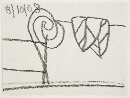 Untitled (8/10/08), Pencil on paper