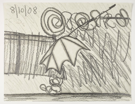 Untitled (8/10/08), Graphite on paper