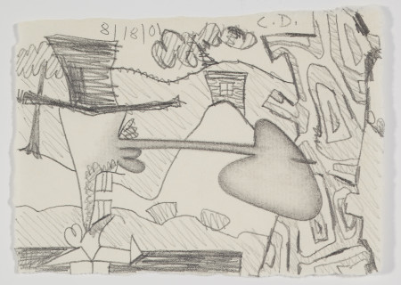 Untitled (8/18/01), Pencil on paper