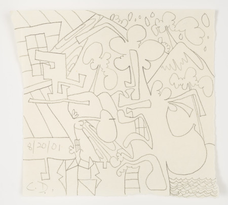 Untitled (8/20/01), Pencil on paper