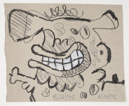 Untitled (8/23/95, 8/24/95), Crayon and pencil on paper