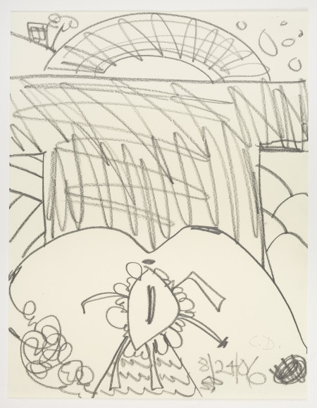 Untitled (8/24/06), Graphite on paper