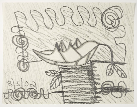 Untitled (8/3/08), Graphite on paper