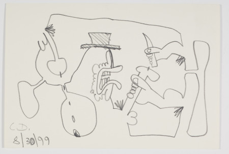 Untitled (8/30/99), Pencil on paper
