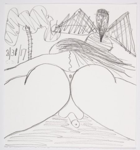 Untitled (8/31/17), Pencil on paper
