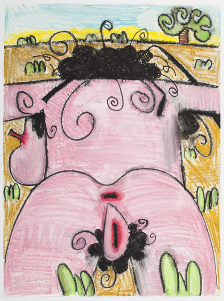 Untitled, Mixed media on paper