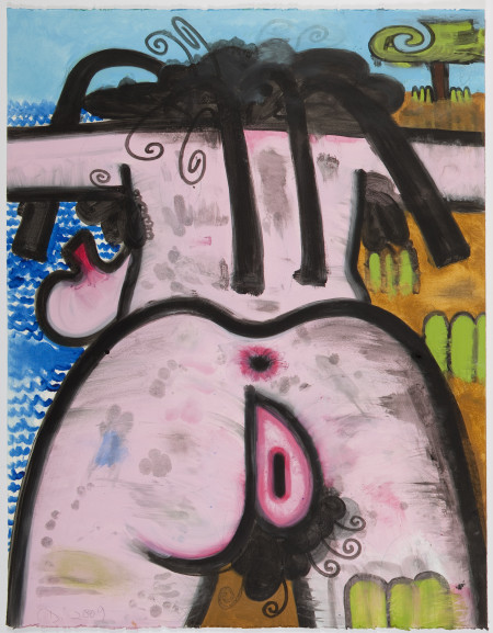 Untitled, Mixed media on paper