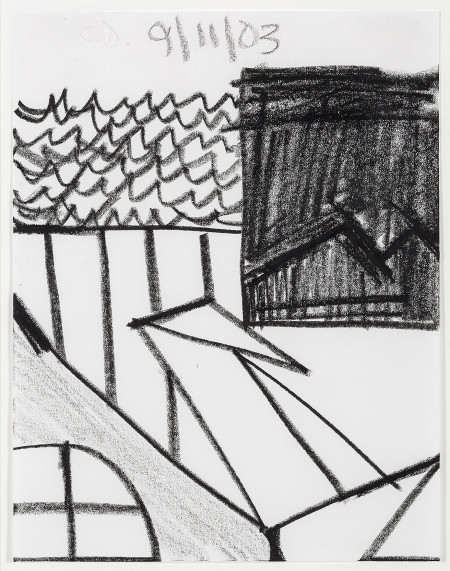 Untitled (9/11/03), Crayon on paper