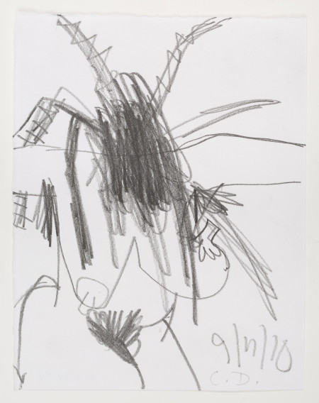 Untitled (9/11/10), Pencil on paper
