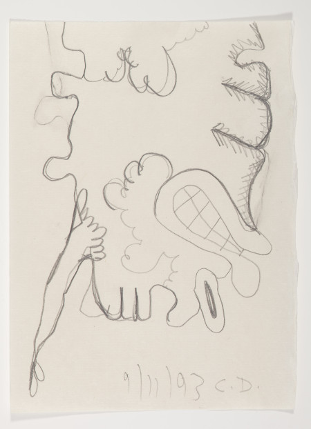 Untitled (9/11/93), Pencil on paper