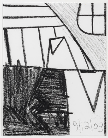 Untitled (9/12/03), Crayon on paper