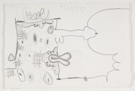 Untitled (9/21/95), Pencil on paper