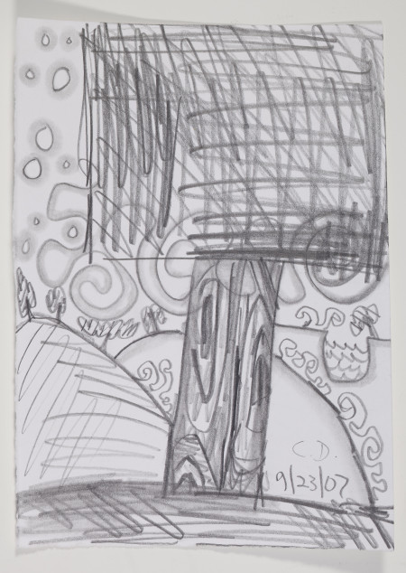 Untitled (9/23/07), Pencil on paper