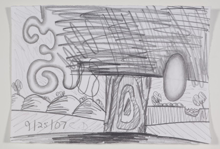 Untitled (9/25/07), Pencil on paper