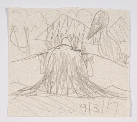 Untitled (9/3/17), Pencil on paper