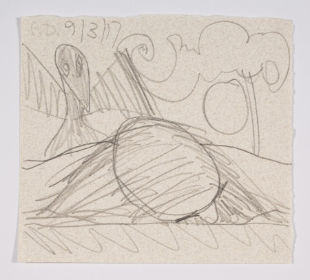 Untitled (9/3/17), Pencil on paper