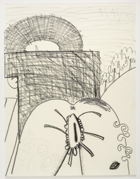 Untitled (9/4/06), Graphite on paper