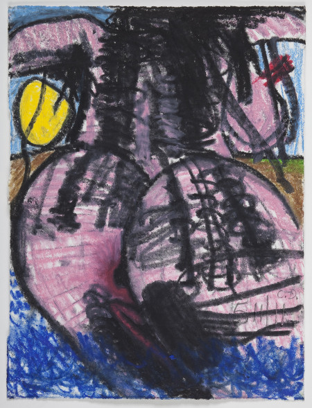 Untitled (9), Watercolor crayon and pencil on paper