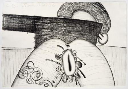 Untitled (June 10, 2006), Carbon on paper