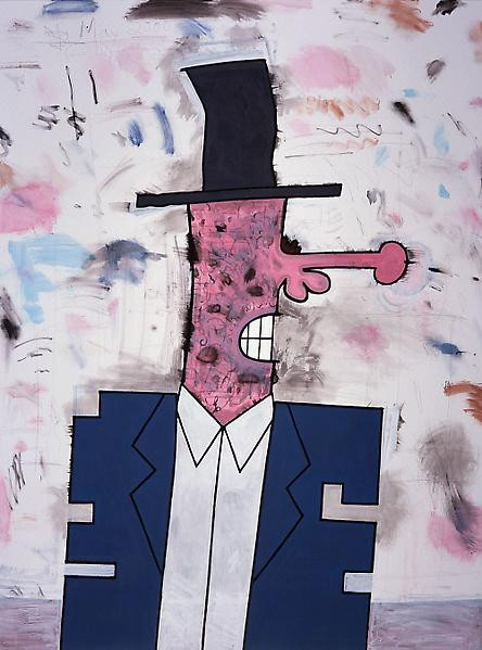 Alpha, Mixed media on linen