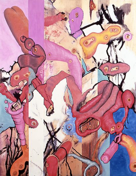 Big Pine, Mixed media on pine