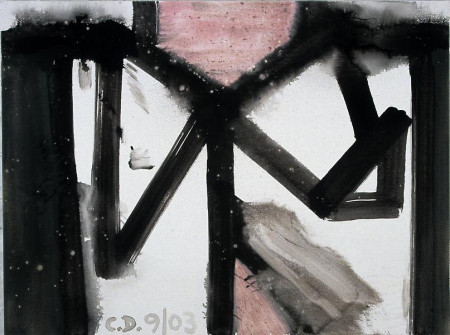 Composite Image (Chest), Mixed media on linen