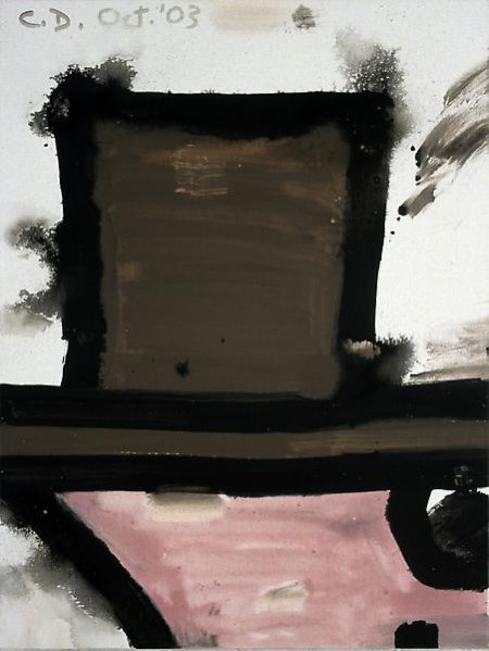 Composite Image (Hat), Mixed media on linen