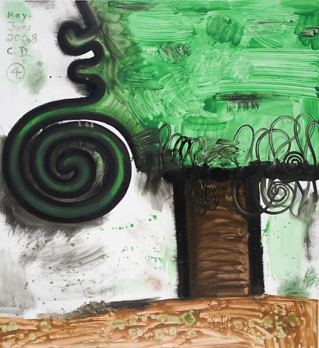 Garden (Four), Mixed media on linen