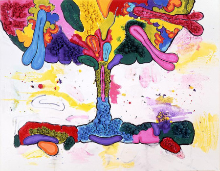 Integrated Painting Two, Mixed media on linen