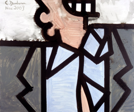 Particular Aspects (Two), Mixed media on linen