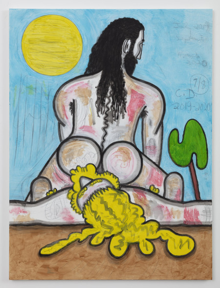 Winners and Losers (7/8), Mixed media on linen