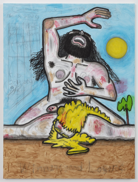 Winners and Losers (8/8), Mixed media on linen