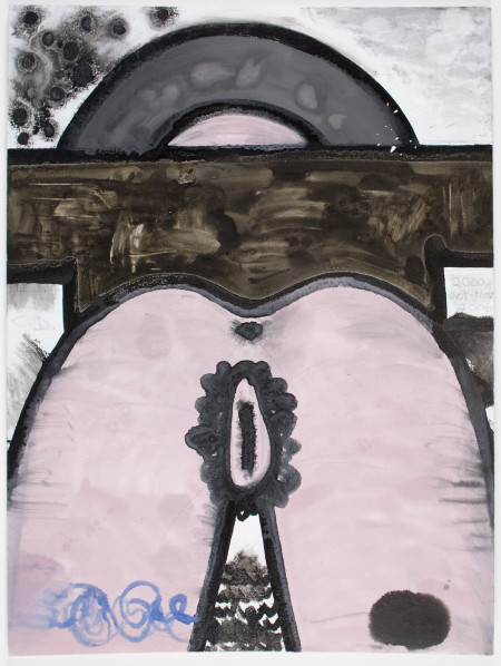 Small Giant, Mixed media on canvas