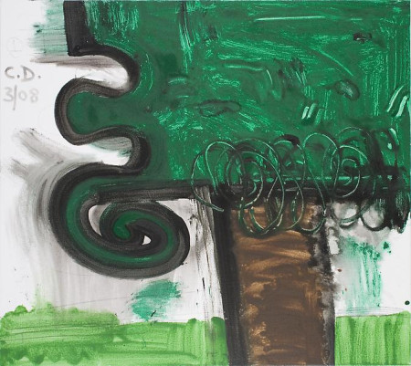 The Interior (One), Mixed media on canvas