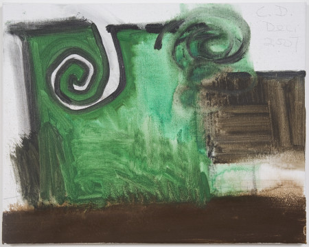 Untitled (12/07), Mixed media on linen