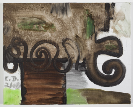 Untitled, Mixed media on linen