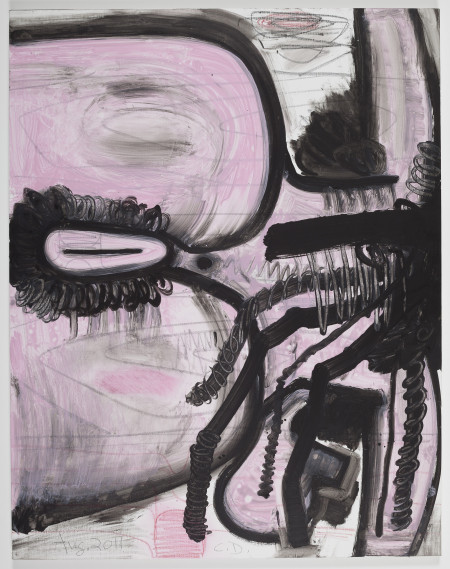 Untitled (2), Mixed media on linen