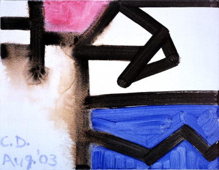 Untitled, Mixed media on linen