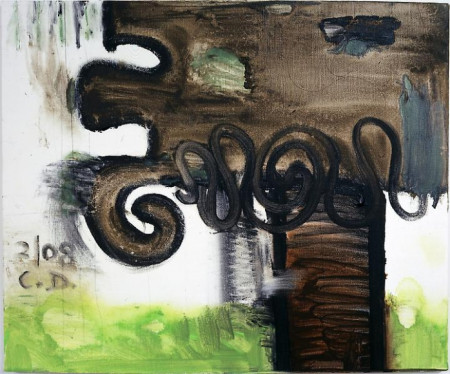 Untitled, Mixed media on linen