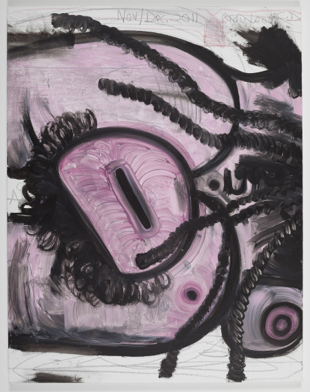 Untitled (6), Mixed media on linen