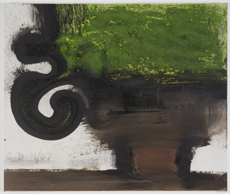 Untitled, Mixed media on linen