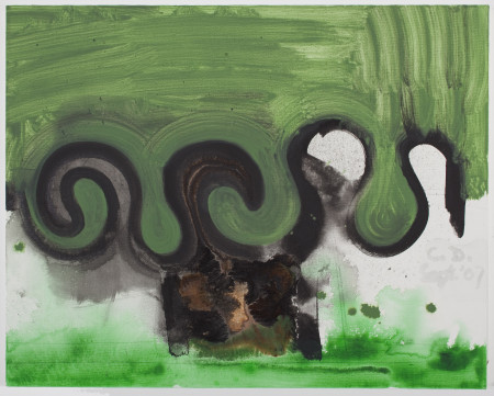 Untitled, Mixed media on linen