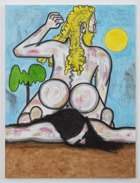 Winners and Losers (2/8), Mixed media on linen