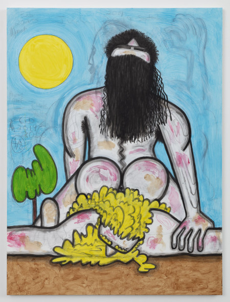 Winners and Losers (4/8), Mixed media on linen