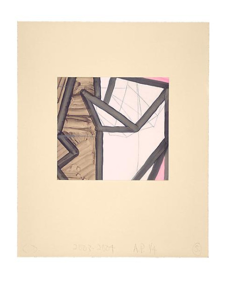 Closing In (5), Portfolio of five etchings with aquatint on fawn Stonehenge paper, with folder