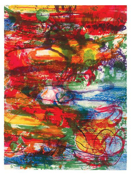 Green(4th), Lithograph on Arches paper, with folder